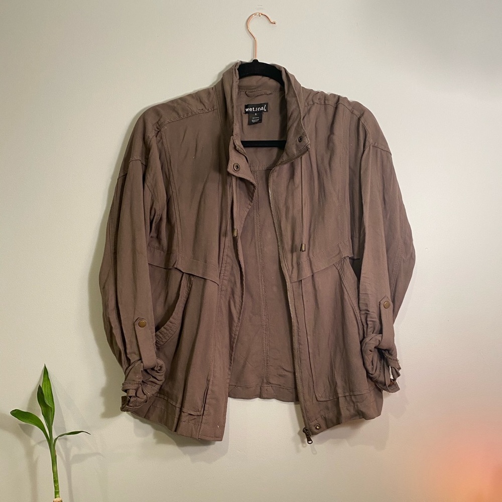 Light army jacket